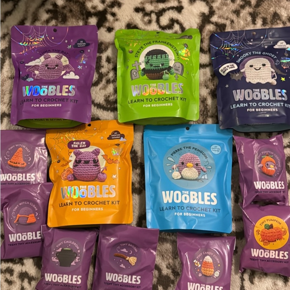 The Woobles Crochet Kit Bundle